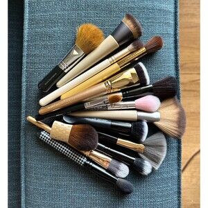 15 Pc Makeup Brush Bundle Luxie Eco Tools MOTD Face Contour Highlight Concealer